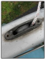 Photo 24, Closeup of a drilled rivet
